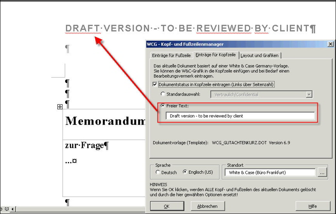 Variable Header Information